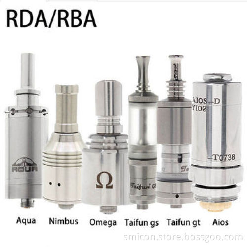 Airflow adjustable atomizer wholesale with 5.0ml big vapor wholesale